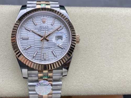 双头粒版本 Sk厂 劳力士rolex 单历 日志型系列 41Mm 直径 41Mm 机芯 搭载全自动机械机芯 圈口 劳力士ringcommand三角坑纹 光圈 镜