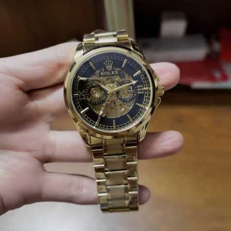 刚 ，皮 ，劳力士一Rolex，全自动机械机芯，蕴含最优质的材料与一丝不苟的工艺！超强矿物质幻彩玻璃，真空电镀，精密防水，直径：43Mm，厚度：12Mm，高端大 - 点击图像关闭