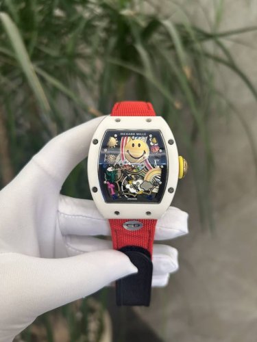 独家实拍图 理查德米勒 全自动机械表 复刻版本 笑脸系列 richard Miller Automatic Mechanical Watch