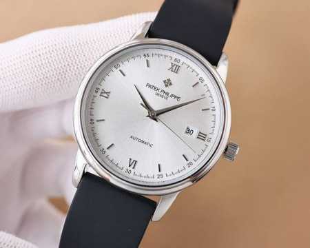 白 -金 匠新之作2024推出最新款式百达翡丽patek Philippe高版本高级自动腕表！男士腕表简单不失大气 40Mm表径，316精钢表壳，搭载原装全新进 - 点击图像关闭