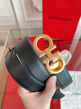 特 Ferragamo 菲拉格慕 官网同款早秋新品 宽度:3.5Cm 代购品质 带身双面进口小牛皮 支持芯片扫码 长度可自行裁剪 让你体验专柜般的感觉 经典款升 - 点击图像关闭