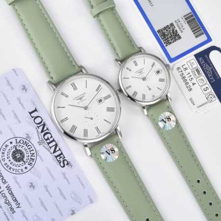 银色 金+20钢带+24年 最新品 V8 真月相 七夕节最佳礼品Longines浪琴官方博雅系列情侣腕表 见证爱奇迹时刻时尚潮流男女腕表。采用进口日本机芯。采用 - 点击图像关闭