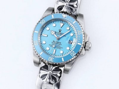 Bobo新品 劳力士Rolexblaken蒂芙尼水鬼系列，顶级玩物毒货，不喜欢撞款街表水鬼的你，他绝对是你的知音。用劳力士最经典的潜航系列水鬼作为原型，经过圈口