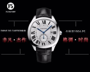 ur 卡地亚Drive De Cartier系列腕表。以典雅肃穆的枕形设计搭配利落大方的线条布局，尽显男儿阳刚不屈的魅力。 表壳 腕表数据40Mmx41Mmx1