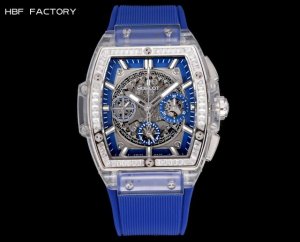 Hbf Factory 恒宝Hublot 宇舶表年度最佳复刻作品 宇舶Big Bang灵魂系列641.Jx.0120.Rt“全透明腕表” 精彩细节 1.还原正品