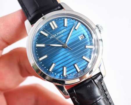 白壳 金玫壳 百达翡丽-Patek Philippe-火热新款式，新款锅盖，耗时长达8个月！超薄男士自动机械腕表，采用进口原装9015机芯，每小时振频28800 - 点击图像关闭