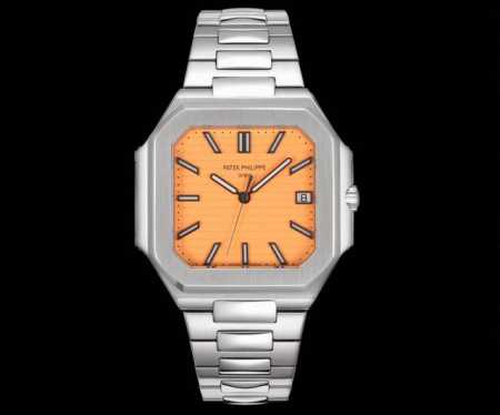 Tw Factory 百达翡丽 pp L 方形 新系列Cubitus 5821 1A-001腕表 鹦鹉螺系列 亮点特色：1机芯:搭载9015改Cal.26-33 - 点击图像关闭