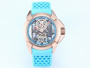 Tw新品首发Jacob & Co 捷克豹Epic X系列腕表！Tw独家首发打造最强完美，参数与同步尺寸:44Mm 12.45Mm采用316L精钢表壳，每一个角度