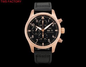 Tws Factory 新款万国青铜金计时喷火战机Iw387907， 年5月份沙夫豪森Iwc万国携手“Mr Porter 10周年”特别版，限量发行以纪念这家知