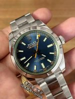 劳力士闪电 同步绿色材料玻璃，定制一体机芯，原装尺寸40Mm，全网唯一对版壳型，防磁双底盖。