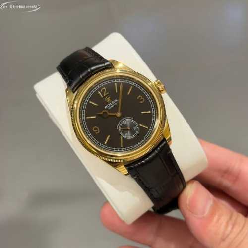 今日推荐 R+Factory 新增力作 超薄90克配重版二针半商务款 劳力士Rolex 恒动1908型 尺寸：39Mm9.8Mm 独家定制改装Chronergy