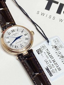 Original Tissot 原单天梭T126 2025新款小美人系列女士机械爆款推荐 搭配进口， 2671 自动机械机芯。蓝宝石镜面 361L精壳 29直径