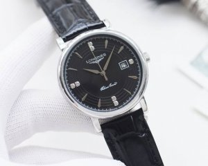 金白同价：皮带 钢带 品牌：浪琴-Longines 类型：男士腕表 壳套：顶级版316精钢l 表带：316L精钢表带 进口小牛皮表带 机芯：全自动机械机芯 镜面