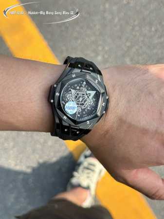 Hbf Factory 宇舶 恒宝 Hublot 全新Big Bang Sang Bleu Ii 刺青腕表 再次与知名刺青工作室Sang Bleu合作，推出又款 - 点击图像关闭