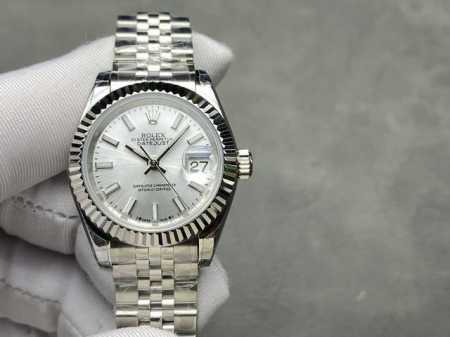 Gs Factory 劳力士Rolex日志型31Mm系列 与原装一致，市场最高品质 日志机芯，重点在于此版本做到了与原装一致的以下几个细节： 1表壳直径原版一致 - 点击图像关闭