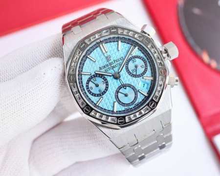 热门爱彼audemars Piguet 目前最高机械机芯版本正品是机械！机械！不要花冤枉钱买了个石英！ Ap皇家橡树系列计时腕表、真正一比一原版复刻，所有表盘都 - 点击图像关闭