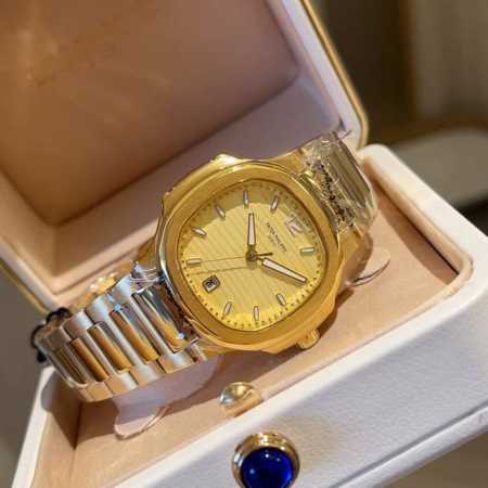 钻20 百达斐丽-鹦鹉螺7118系列-钻圈简直太美了，万能搭配各种首饰，高级又时髦，看到实物就知道它的美石英尺寸35Mm 黄金 - 点击图像关闭