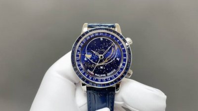 K全新来袭，匠心之作，再创经典 DDD 百达翡丽超级复杂功能时计5327 5140系列腕表， DDD 表壳直径40Mm，表盘布局大方得体，功能虽多却不让人觉得繁