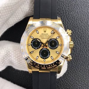 迪通拿新品 金迪 余文乐同款 全新订制版劳力士迪通拿专属Cal.4130自动上链机芯，厚度和原版一致，全部功能100%完全实现，史无前例的使用了订制版Kif避震