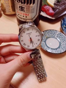340天梭力洛克系列经典传承全自动机械机芯精钢表带.超级走量