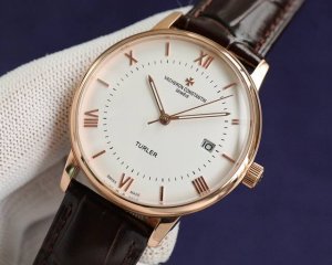 白 金 新品推荐 江诗丹顿最新巨作 Vacheron Constantin 超薄系列高级腕表，火爆上市搭载原装进口9015，每小时振频28800次，零返修。装配