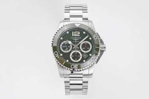 顶级复刻 浪琴康 Longines 卡斯计时系列腕表，荣耀降临，最具性价比 A 表壳 腕表尺41X12Mm。316L精钢壳套完美无瑕，打磨工艺高超，Ac延续一丝