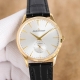 白 金 新品积家大师系列1218420，传统与现代的和谐乐章。Master Ultra Thin 超薄大师系列小秒针腕表精钢款搭 直径 39 毫米 ，内载896