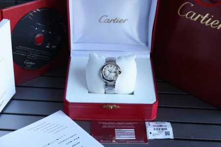33Mm实拍 卡地亚蓝气球 Cartier Ballonbleu 原版开模 顶级复刻 专柜同步 类型 顶奢级女士自动机械腕表 镜面 镀膜镜面 指针 时 分 秒 - 点击图像关闭