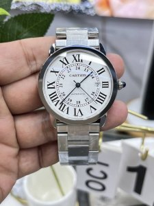 Af卡地亚伦敦42Mm钢带款9015西铁城