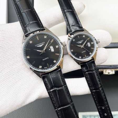 白壳 金壳 钢带+20浪琴-Longines 精品情侣腕表 经典三针设计 尊贵大气 绅士风范 卓越品质 热卖全城 采用进口石英机芯 顶级316精钢表壳 进口小牛 - 点击图像关闭