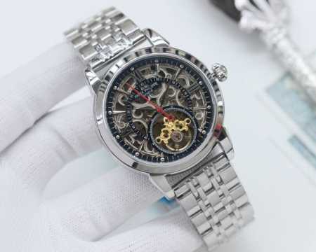尊享价： 品牌：百达翡丽-Patek Philippe 类型：男士腕表 壳套：顶级版316精钢l 表带：进口小牛皮表带 机芯：全自动进口机械机芯 镜面：矿物质防 - 点击图像关闭