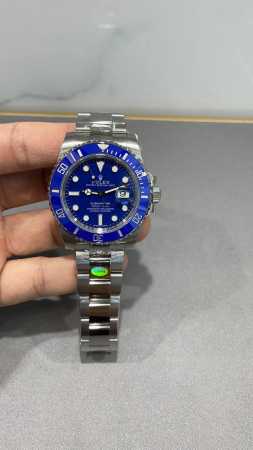 劳力士 潜航者系列蓝鬼 40Mm尺寸 一样型号机芯 日期 表针调法同步 实拍表业，认准细节不迷茫 - 点击图像关闭