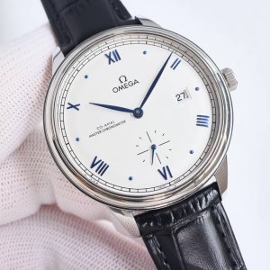 SJ出品 白壳 金壳 第三代蝶飞典雅重磅登场 1TW最新推出 欧米茄 OMEGA 蝶飞系列 MO1 典雅小秒针款 全新升级版41表径同步官网 内部搭载欧米茄88