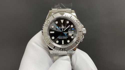 劳力士 游艇名仕 白壳灰40Mm 日本机 顶级品质 出货实拍