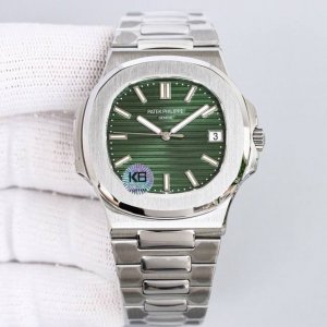 Patek Philippe 百达翡丽 优雅运动系列57111A鹦鹉螺，钢表之王，全网最佳解方案！细节方面：1搭配自动机芯。2316L定制级人体工程学表带！3钢