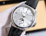 白 金 。 爆款升级 百达翡丽patek Philippe男士腕表．腕表月相系列,秉持了百达翡丽的一贯传统，更唯美的结合了6字位日历与被表友热捧的日月星相，无论