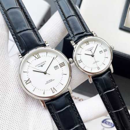 白 金 钢带加20 品牌： 浪琴-Longines 类型：情侣对表 表壳：316精钢 做工优质 表带：进口小牛皮 316精钢 两种可选 机芯：进口石英机芯 走时 - 点击图像关闭