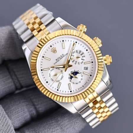 白 金 百达翡丽patek Philippe复杂功能系列-纯手工-雕花腕表-惊艳登场，42毫米的表径适配大众男性手寸，非常商务可亦休闲。整表表壳手工雕刻花纹，视 - 点击图像关闭