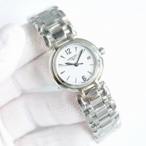 Sj出品 白壳 金壳 钻圈100 Longines、浪琴 心月系列 Ln2 机械女款 1:1的外观28毫米尺寸.搭配精磨2671全自动机芯.表壳精选精钢材质.