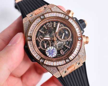 白壳 金壳 圈口钻同价 满钻 同价 Zf 最新款新面出货 宇舶 恒宝 Hublot 英勇无畏，拳拳出击，简称“Hub”“恒宝”，Bigbang大爆炸元素材料计时 - 点击图像关闭