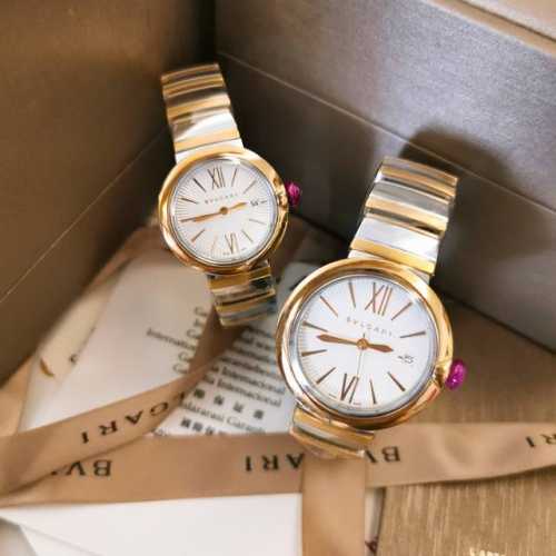 白光 ，金光 钻圈+30 Bv小号28Mm 中号33Mm Bvlgari 宝格丽 Lvcea系列新款女士腕表，这是女神专属的唯美单品，高贵奢华而内敛，百搭神器又