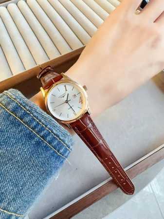 白150玫170 钢带+20 浪琴-Longines 情侣对表 原装进口石英机芯 矿物质玻璃镜面 316L精钢表壳 直径男40Mm女30Mm 厚8Mm如果今天的 - 点击图像关闭