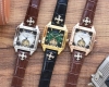 方形精品 最新 卡地亚最佳设计独家首发 类型 精品男士腕表 表带 真牛皮表带 机芯 高端全自动机械机芯 镜面 矿物质强化玻璃 更高清 品味高雅 浩瀚大气 匠心独