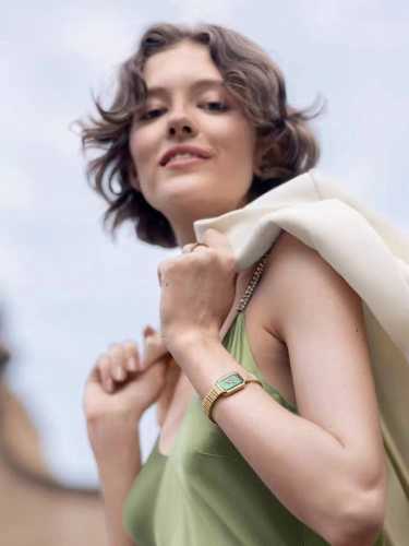 Lola Rose罗拉玫瑰方糖小绿表，新款新奢华小众高级感！ 最新四色齐！绿玛瑙，孔雀绿，岩玉粉，黑砂石！！ Lola Rose以全新面貌演绎品牌经典之作，设计