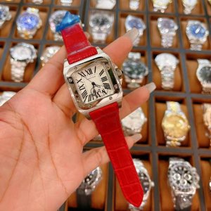 卡地亚cartier、山度士系列批发 Aaa正版品质 纯皮带原装大扣全部现货