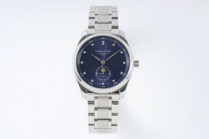 Aps升级版全新升级四针浪琴名匠月相腕表，全新定制一体机l899.5同步原装小轴承，超级稳定 ，几乎0返修！！！ 1腕表尺寸40X11毫米。表壳尺寸工艺完美复制