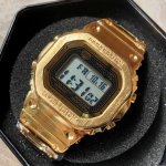 g-Sho W-B5000系列、时百尚搭的电子表！Led照明，每日闹钟，整点响报，秒表，倒计时，金属表盘树脂材质精钢表带，矿物玻璃，厚度13Mm 表壳横径43.