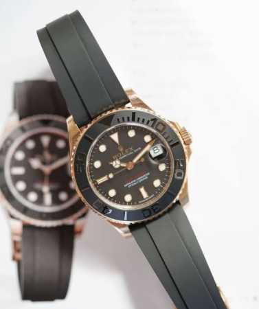 劳力士－Rolex Ym游艇系列－机械腕表 顶级进口机 316L精钢壳－防指纹陶瓷圈 舒适橡胶表带 原装保险扣 蓝宝石玻璃 超强防水 直径40Mm 厚度12Mm - 点击图像关闭