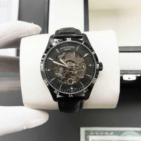 统一价格: 百达翡丽-Patek Philippe精品男士腕表 尊贵大气 绅士风范 高端矿物质防刮镜面玻璃 耐磨316L精钢表壳 耐磨进口小牛皮表带 全自动进口 - 点击图像关闭