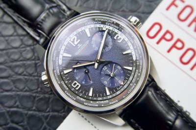 -金 DDD Twa出品 男人魅力新款 Jaeger-Lecoultre 积家 北宸系列 Geographic Wt“全球限量版250只”地理学家世界时腕表采用